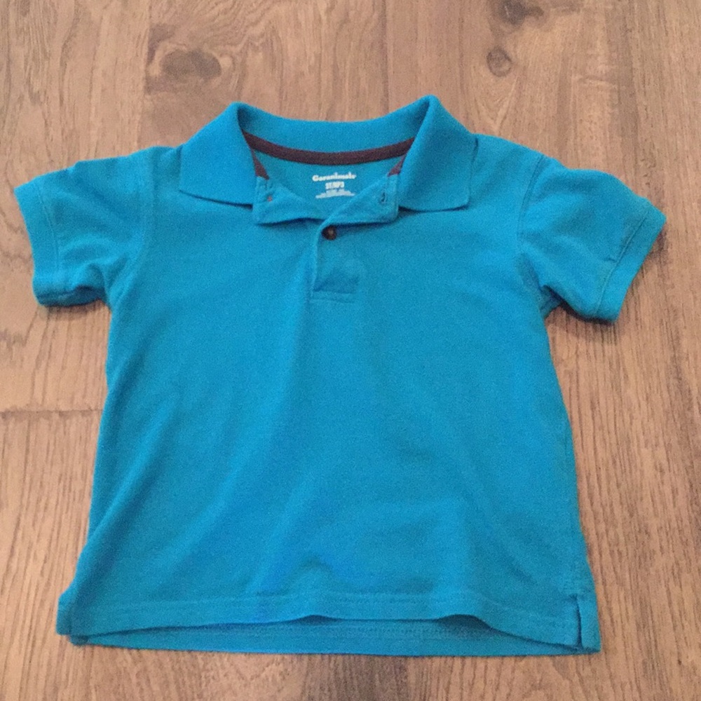 Toddler boys collared shirt
